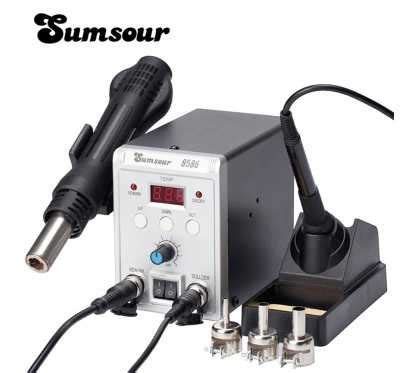 Sumsour 8586 750W Digital ESD Hot Air Gun Soldering Station
