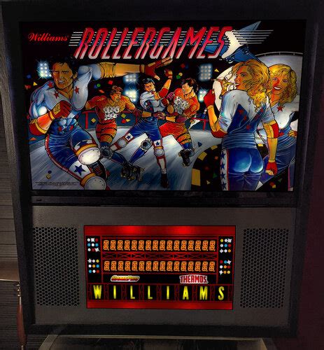 Rollergames (Williams 1990) b2s with full dmd - B2S (.directb2s ...