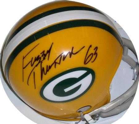 Fuzzy Thurston autographed Mini Helmet (Green Bay Packers)