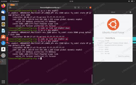 C Mo Reiniciar La Red En Ubuntu Lts Focal Fossa