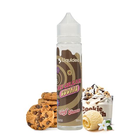 Wpuff Flavors Ice Cream Cookie 50ml Eliquid By Liquideo Creamy A L