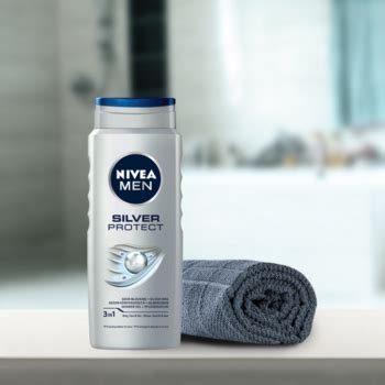 NIVEA MEN Silver Protect żel pod prysznic dla mężczyzn 3w1 500 ml