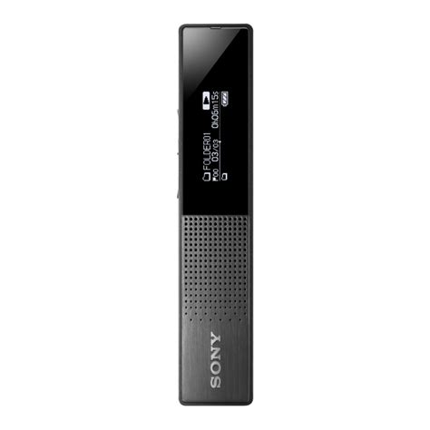 Sony Icd Tx Tx Digital Voice Recorder Tx Series