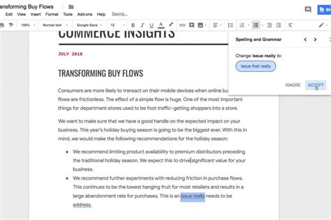 Google Has Added Ai Powered Grammar Check For Google Docs Users