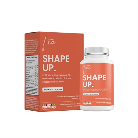 Suplemento Alimentar Vita Premium Sempre Fina Shape Up 60 Cápsulas