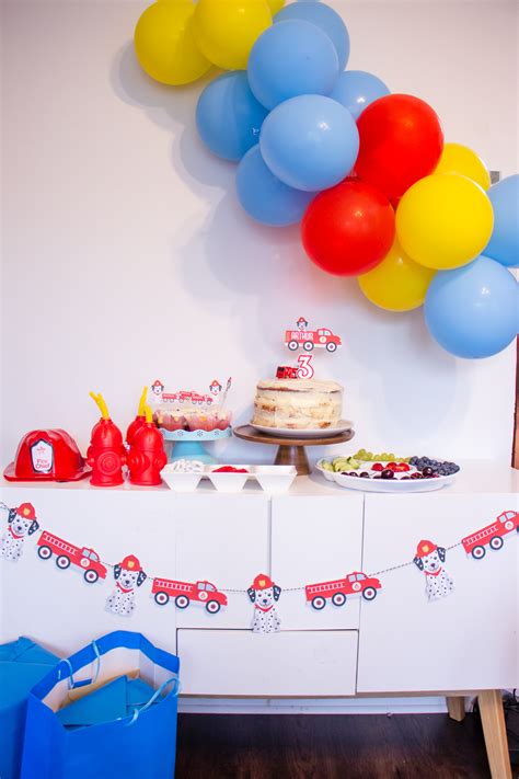 fire truck birthday parties 10