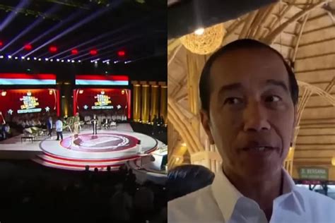 Presiden Jokowi Kritik Debat Capres 2024 Lebih Serang Personal