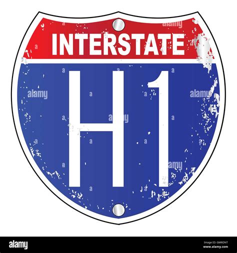 Hawaii Interstate Sign Stock Vector Image And Art Alamy