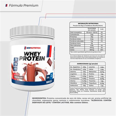 Whey Protein Concentrado Pote G