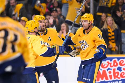 Nashville Predators Returning to Promising Original Line Combinations ...