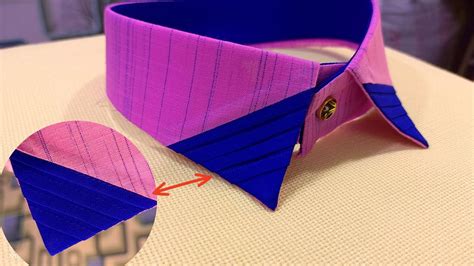 How To Make A Latest Collar Shirt Collar Cutting And Stitching New