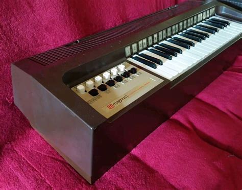 Vintage 1960 S Magnus Electric Tabletop Chord Organ Model 657C Model