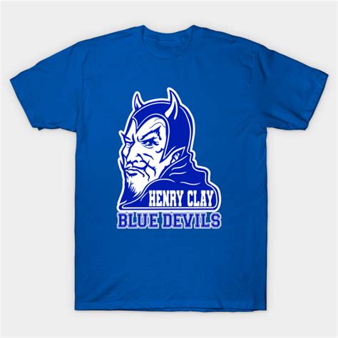 Henry Clay High School Vintage Blue Devils Mascot Logo v1 - Henry Clay ...