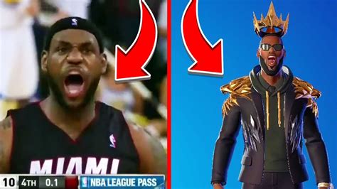 Lebron James Celebration Emote The Silencer In Real Life Youtube