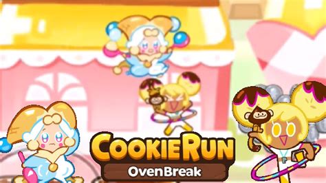 Ice Juggler And Banana Cookie Friendly Run Cookie Run Ovenbreak