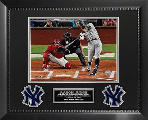 Aaron Judge New York Yankees "62nd Home Run" 16x20 - KBK Sports