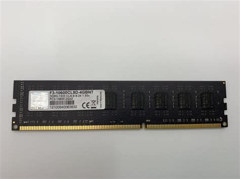 G.Skill 2GB 2Rx8 PC3-10600 DDR3-1333 Desktop RAM - RnD Computers