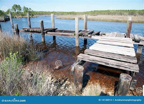 Old Dock Stock Photos Image 14130013