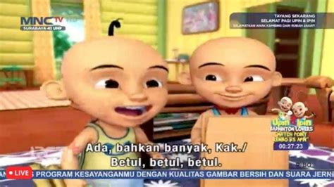 Link Nonton MNC TV Upin Ipin Hari Ini Selamatkan Anak Kambing Dari