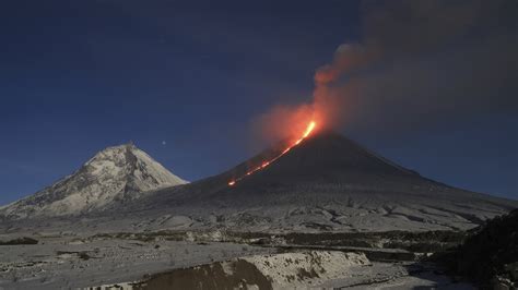 Eruption of Eurasia’s tallest active volcano sends ash columns above a Russian peninsula | World ...