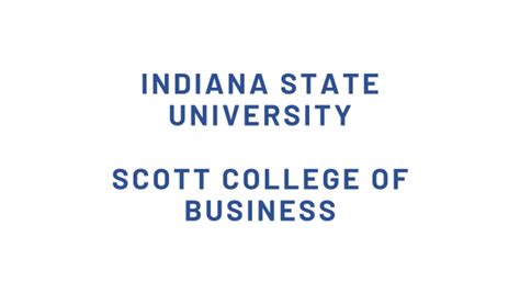 Indiana State University Scott College Of Business Mba Reviews