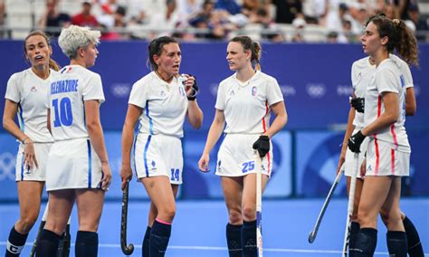 Hockey sur gazon JO 2024 Cinquième défaite pour l équipe de France