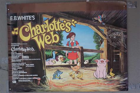 Charlotte S Web Original Movie Poster UK Quad 40 X30 Simon Dwyer A