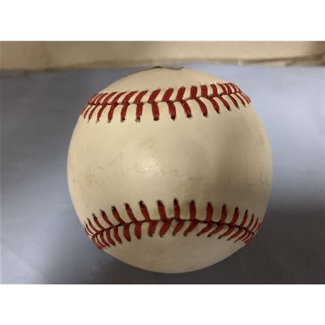 Happy Chandler signed baseball