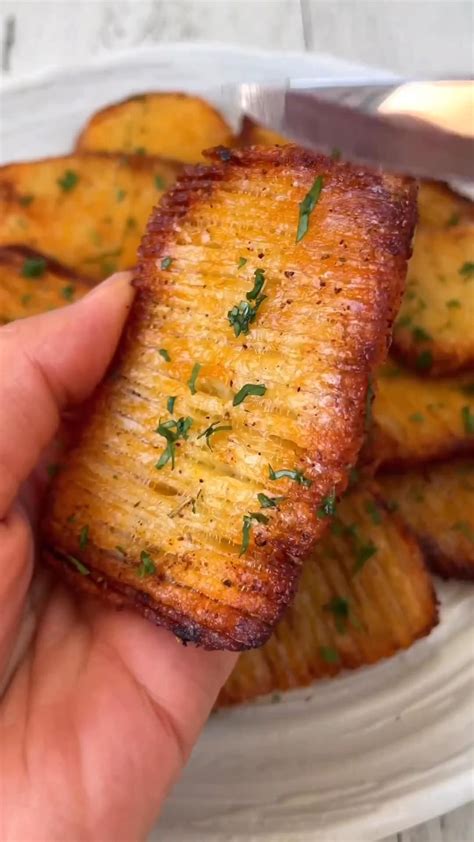 Crispy Garlic Parm Accordion Potatoes Tiktok Viral Artofit