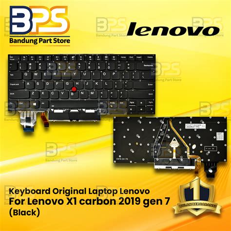 Jual Keyboard Original Laptop Lenovo X1 Carbon 2019 Gen 7 Backlight Black Shopee Indonesia