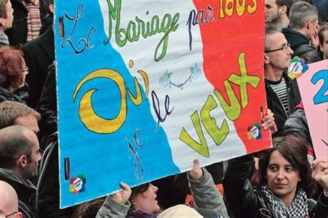 Mariage Gay Les Partisans Perdent Le Match De La Rue