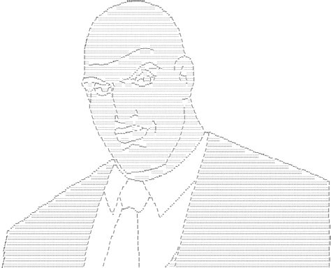 Lex Luthor » GameFAQs ASCII Art