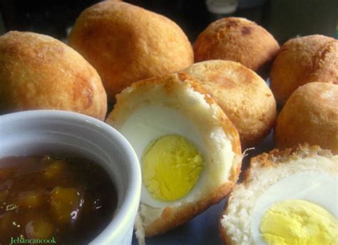 Egg Ball And Cassava Puffs Jehan Can Cook