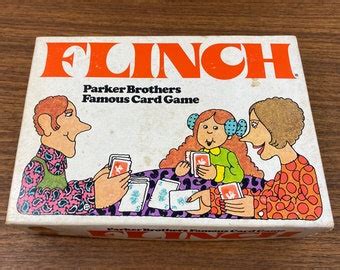 Vintage 1963 Flinch Card Game by Parker Brothers complete - Etsy