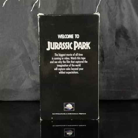 JURASSIC PARK MARKETING Promotional Reel RARE VHS 1993 Jurassic