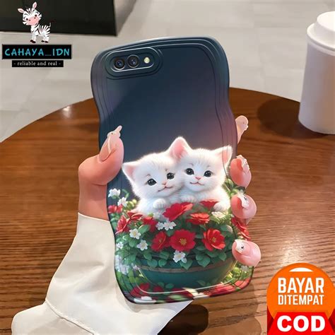 Jual Case Kucing Softcase Gelombang Oppo A A K A A