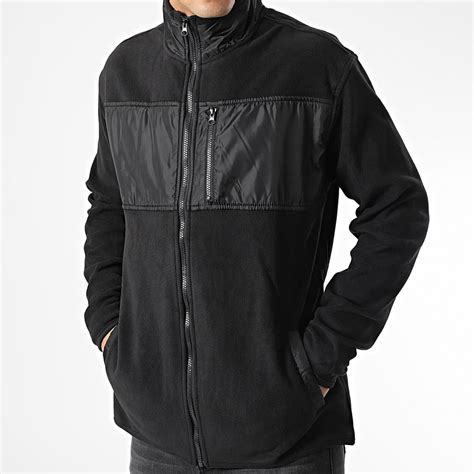 Urban Classics Veste Zippée Polaire TB5533 Noir