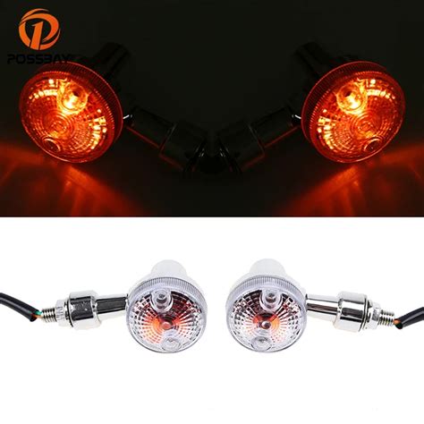 Possbay Dc V Motocross Motorcycle Turn Signals Scooter Indicator Lamp