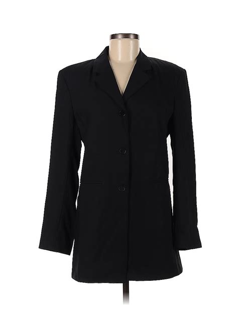 The Limited Solid Black Blazer Size 6 83 Off Thredup