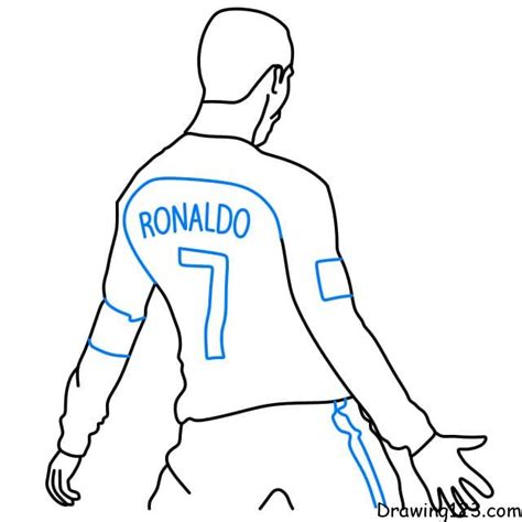 How To Draw Cristiano Ronaldo Step By Step