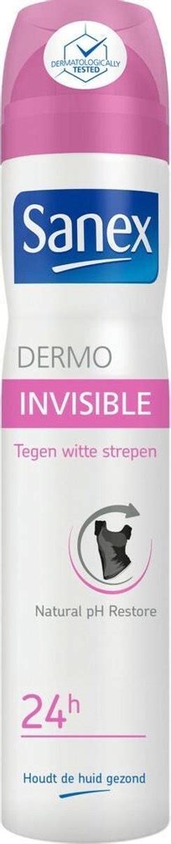 Sanex Deodorant Women Dermo Invisible Anti White Marks Ml