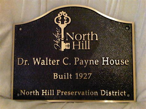 House Plaques | North Hill Preservation Association, Inc.