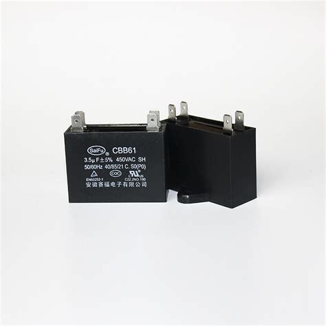 CBB61 Capacitor 450VAC 3 5uf Fan Capacitor Ac Capacitor Safe