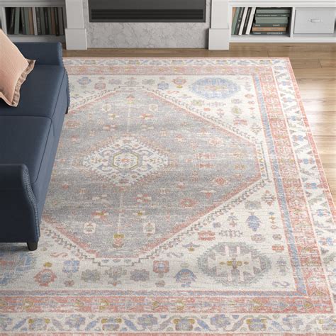 Langley Street Benfield Flatweave Performance Rose Rug Reviews Wayfair