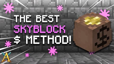 The Best Skyblock Money Making Method Of 2022 Minecraft Skyblock