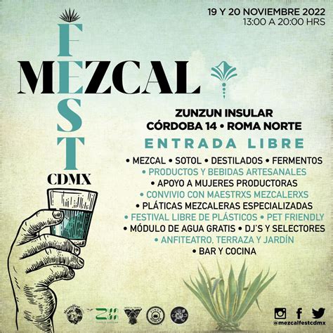 Mezcal Fest Vive La Cultura Del Mezcal Y Otros Destilados De