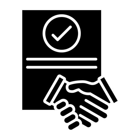 Premium Vector Agreement Icon