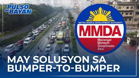 MMDA May Solusyon Sa Bumper To Bumper Na Traffic Tuwing Rush Hours Sa