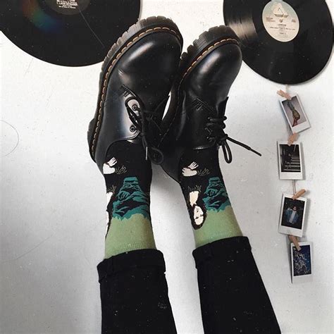 Grunge Look Book On Instagram 1 2 3 Or 4 Doc Martens Sock