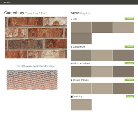 Brick Acme King Size Canterbury House Paint Exterior Acme